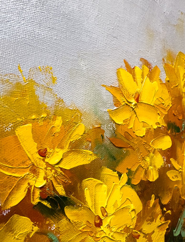 Aziz Sulaimanov - Yellow bouquet #2.1