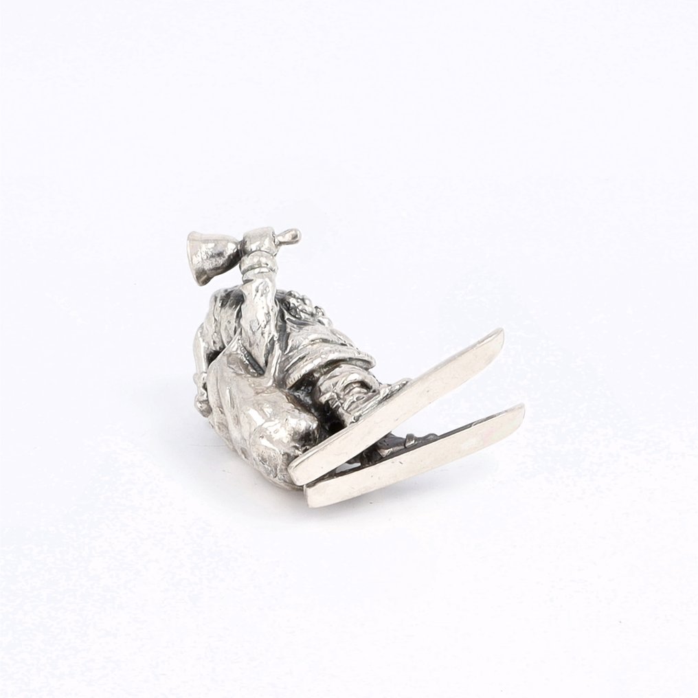 Giovanni Raspini - 'Kerstman' - Miniature figure - .800 silver #4.3