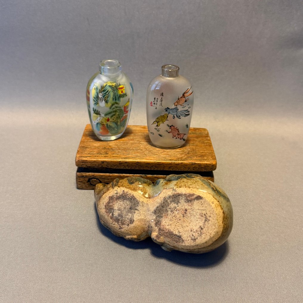 Botella de rapé (3) - Vidrio #4.3