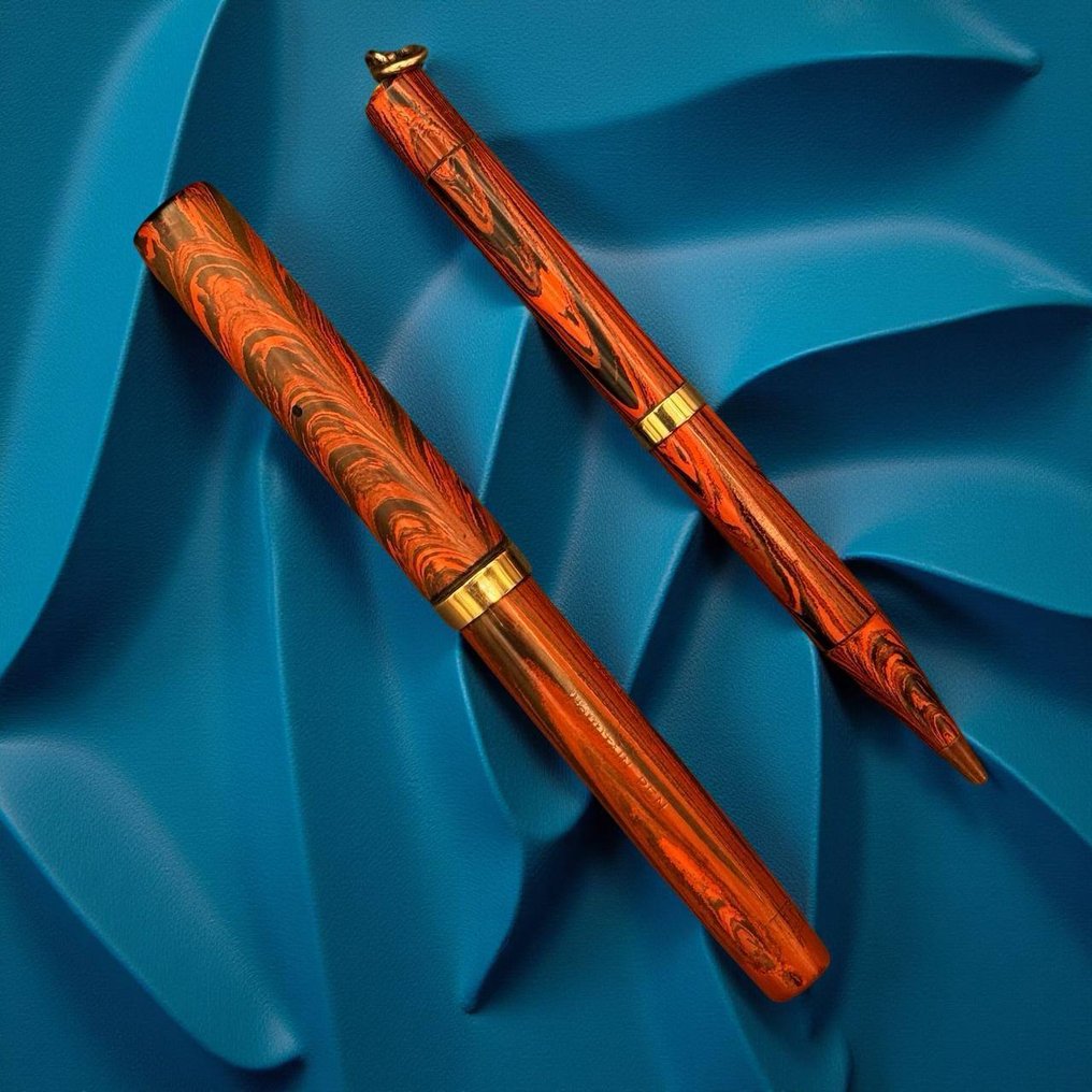 Waterman - “Red Ripple / Woodgrain” - Στυλογράφος #1.0