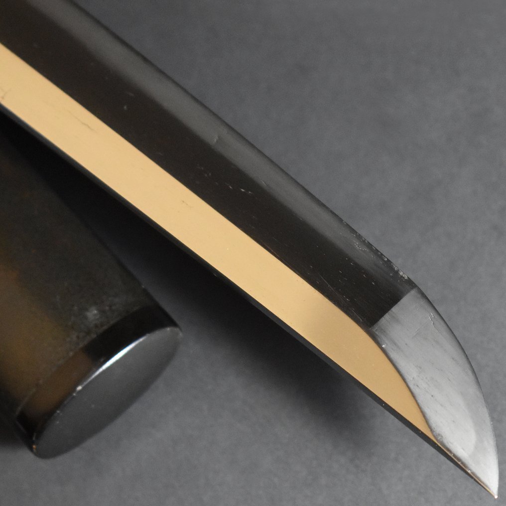 Katana - Tamahagane - ANTIQUE NIHONTO JAPANESE SAMURAI LONG SWORD KATANA KUNITSUGU 國次 signed w/KOSHIRAE - Japonia - Începutul Perioadei Edo  (Fără preț de rezervă) #2.1