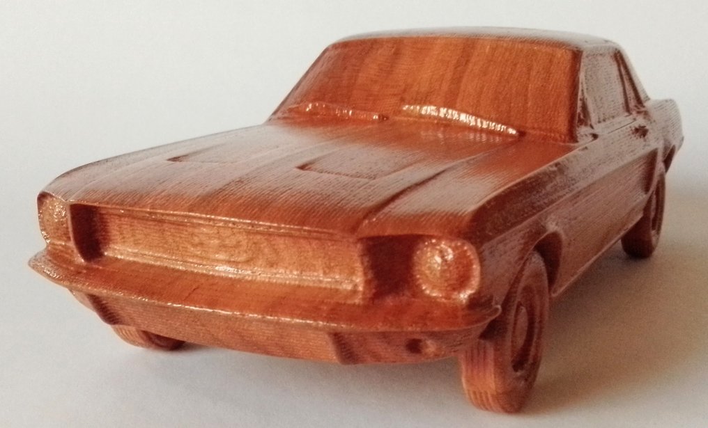 1:16 - Model coupé - Mustang Hardtop 1968 #1.0