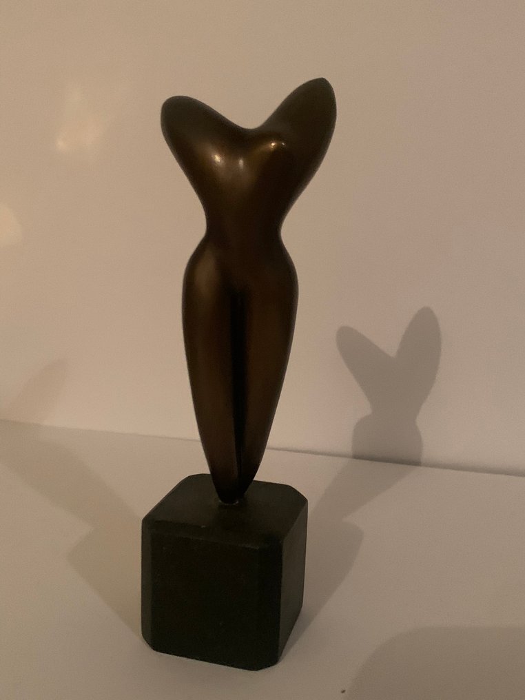 Marco Piono - 雕塑, La Danse - 16.5 cm - 铜绿青铜 - 1997 #2.1