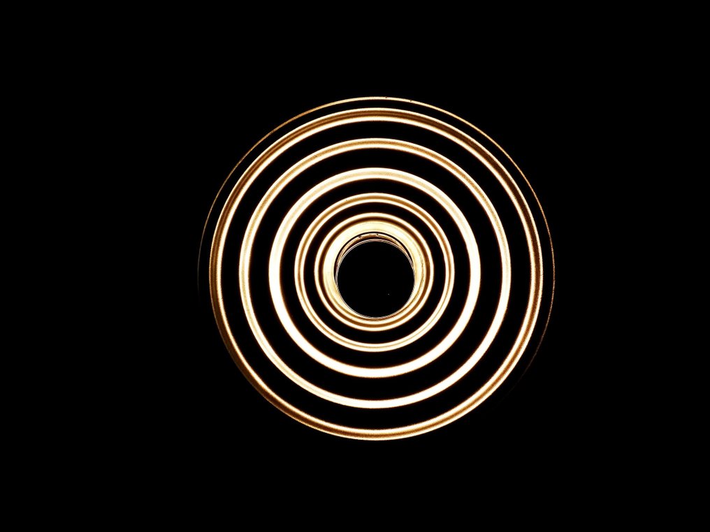 Candle Milano - Deckenleuchte - Rara Wandleuchte oder Deckenleuchte Modell 'C932'. - Aluminium #3.2