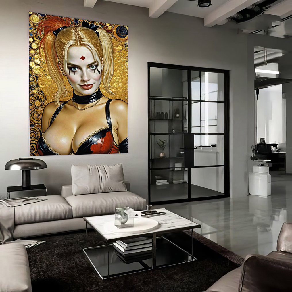 Jacob Hitt - does Harley Quinn Gold w/COA  XXL #1.0