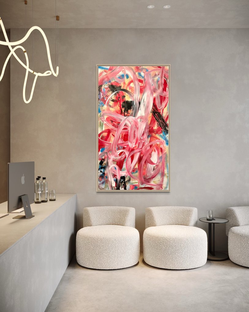 Timo Wedell - Red Fiction Abstract - XXL #2.1