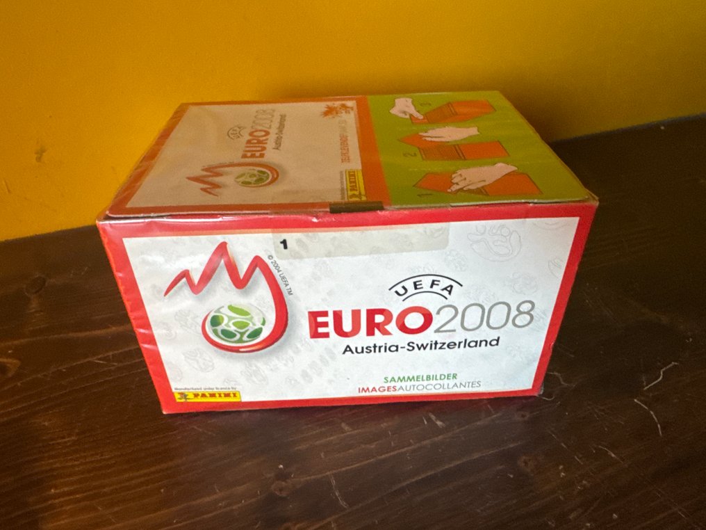 2008 帕尼尼 Euro 2008 原始包装 - 100 Box - Good (GD) #3.2