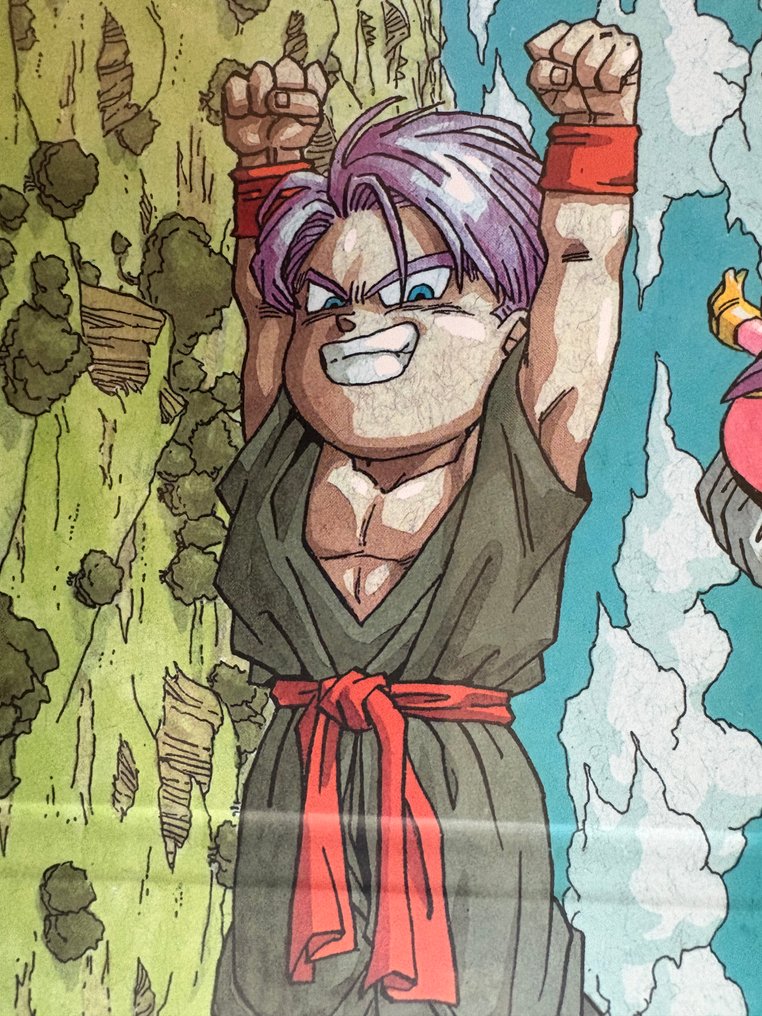 Akira Toriyama - 1 Nagy vizuális illusztrációs tábla - Dragon Ball 40th Anniversary #4.3