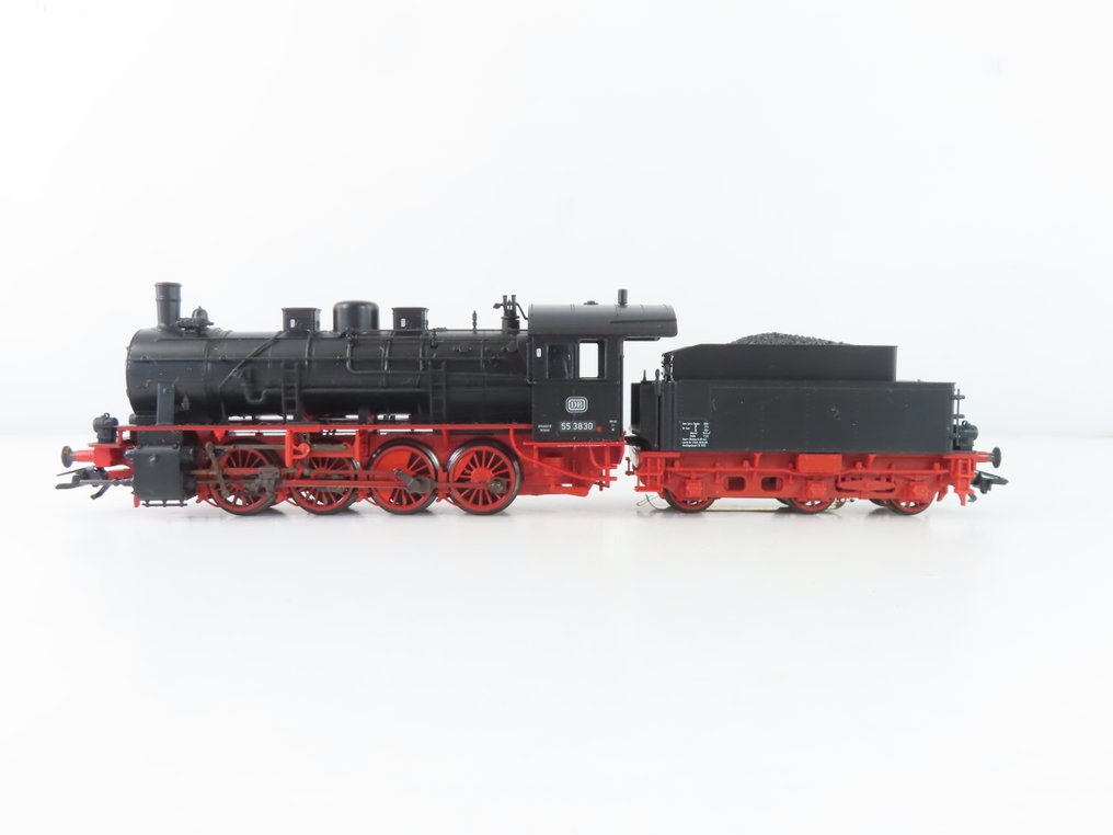 Märklin H0 - Uit set 29548 - Locomotiva a vapor com vagão de carvão (1) - BR 55, digitaal MFX com som completo - DB #1.0