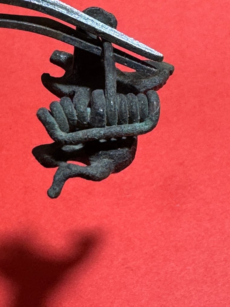 Ancient Roman Bronze Fibula - 21 mm #4.3
