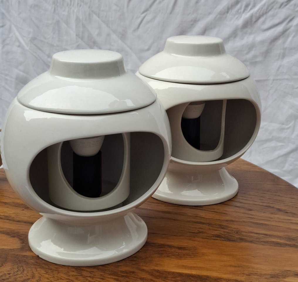 Space Age - Lampa stołowa (2) - SC3 - Ceramika - okres eksploracji kosmosu #1.0