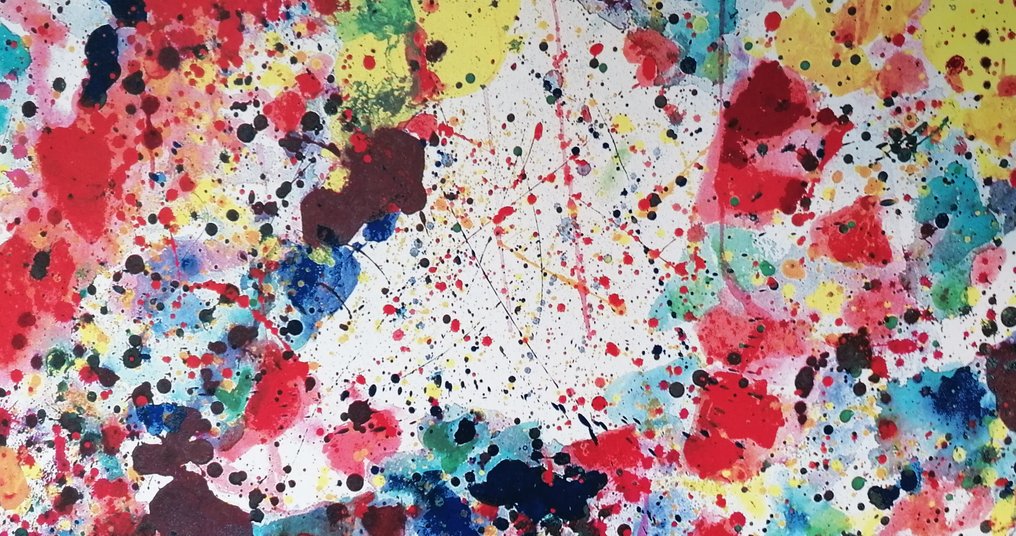 Sam Francis (1923-1994) - Polar Red 1973 #3.2