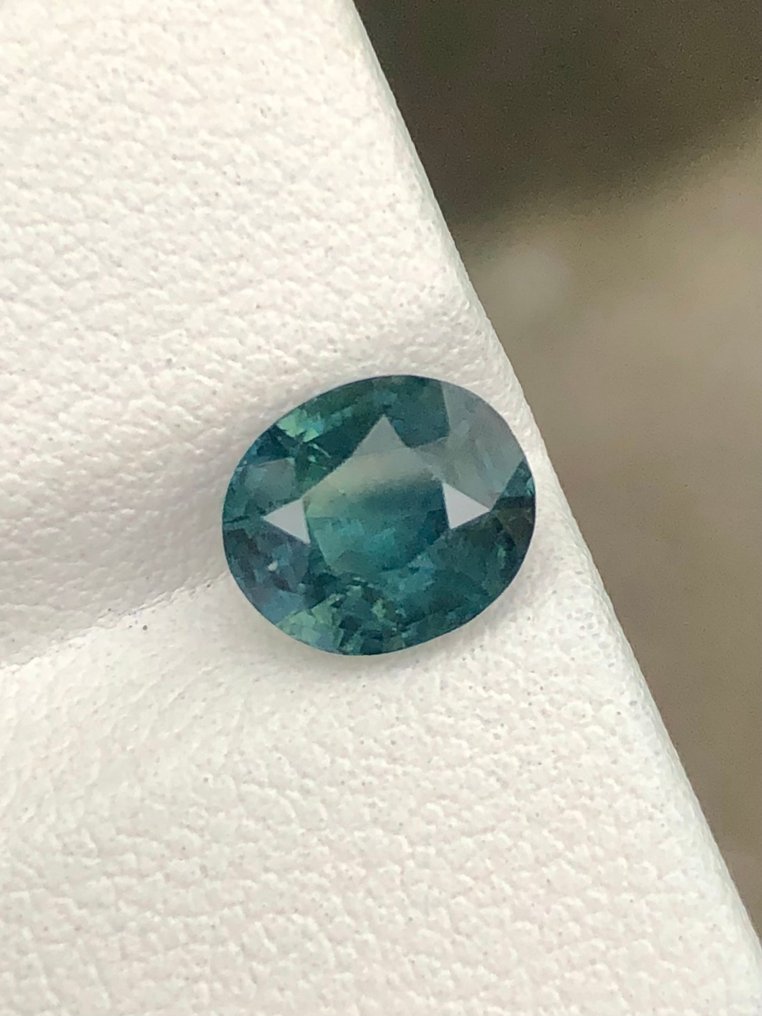 没有保留价 绿色, 蓝色 蓝宝石 - 2.05 ct - 国际有色宝石协会(ICA GemLab) #1.0