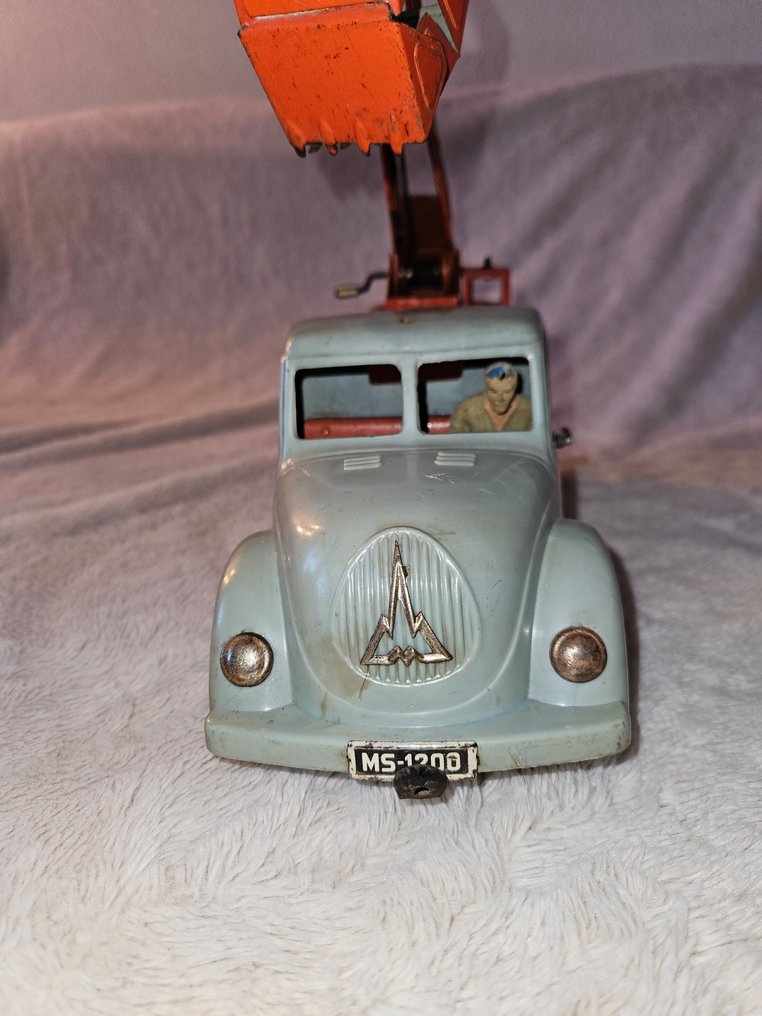 MS Michael Seidel - Τσίγκινο παιχνίδι - MS-1200 Kraanwagen / Vrachtwagen - 1950-1960 - Γερμανία #2.1