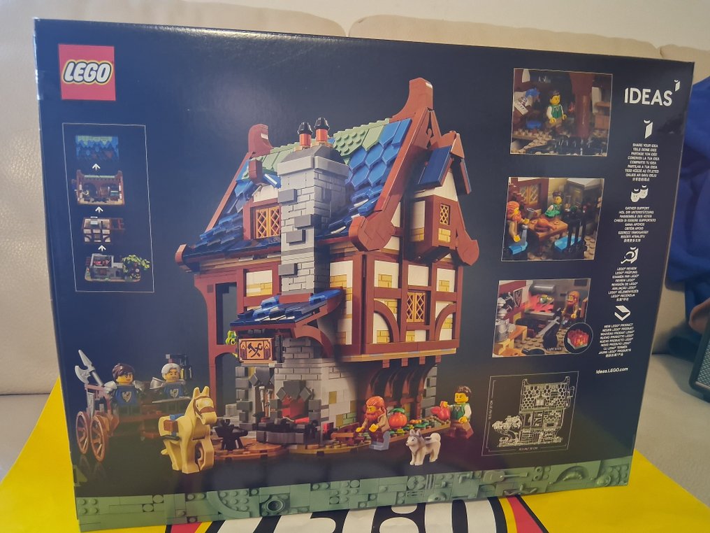 LEGO Set - 21325 - Ideas (CUUSOO) - Medieval Blacksmith - Misb/Ritirato #1.0