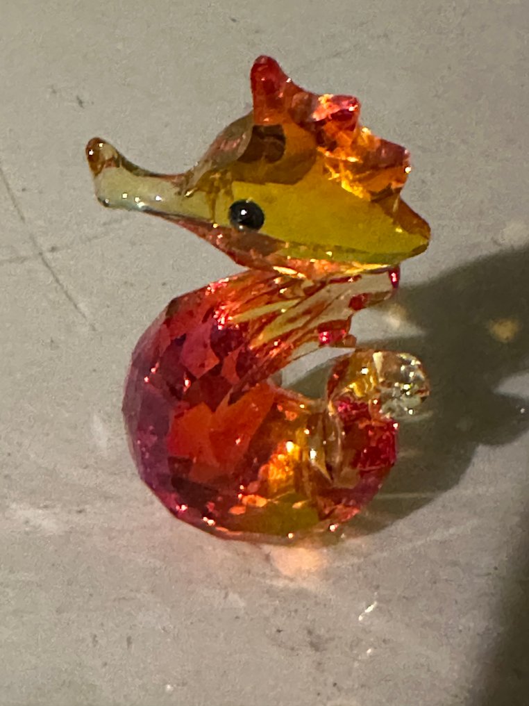 Swarovski - Φιγούρα - Cavalluccio marino in cristallo - Κρύσταλλο, Γυαλί #3.2