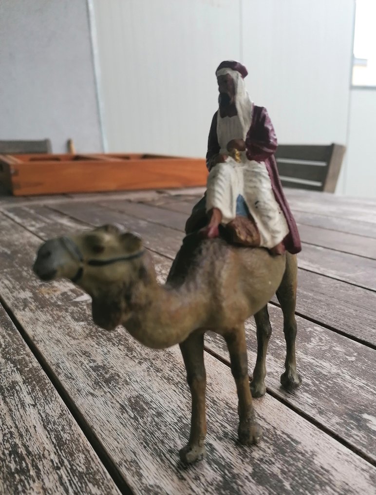 German Brand - Statuetta - Kamel mit Mahoud  (2) - Composito #4.3