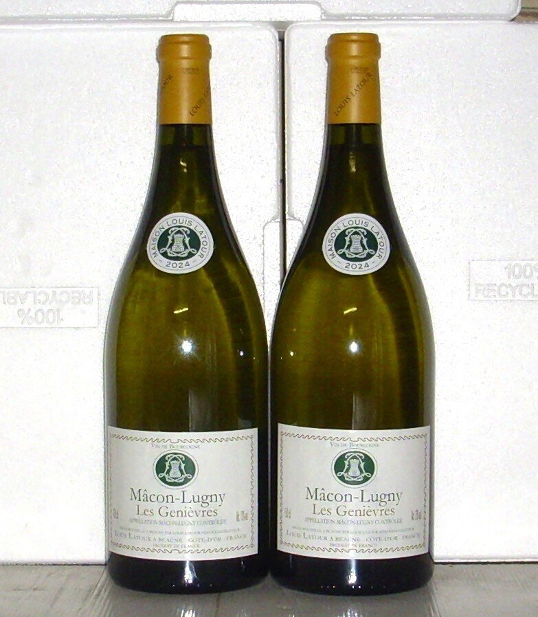 2024 Louis Latour "Les Genièvres" - Mâcon-Lugny - 2 Magnums (1.5L) #1.0