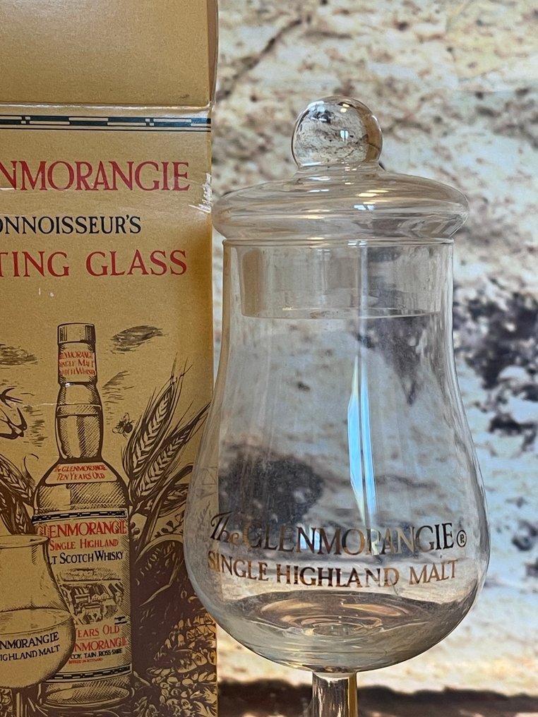 Glenmorangie with tasting glass  - b. 1980s, 1990s - 50cl, 70cl - 2 bottles #3.2