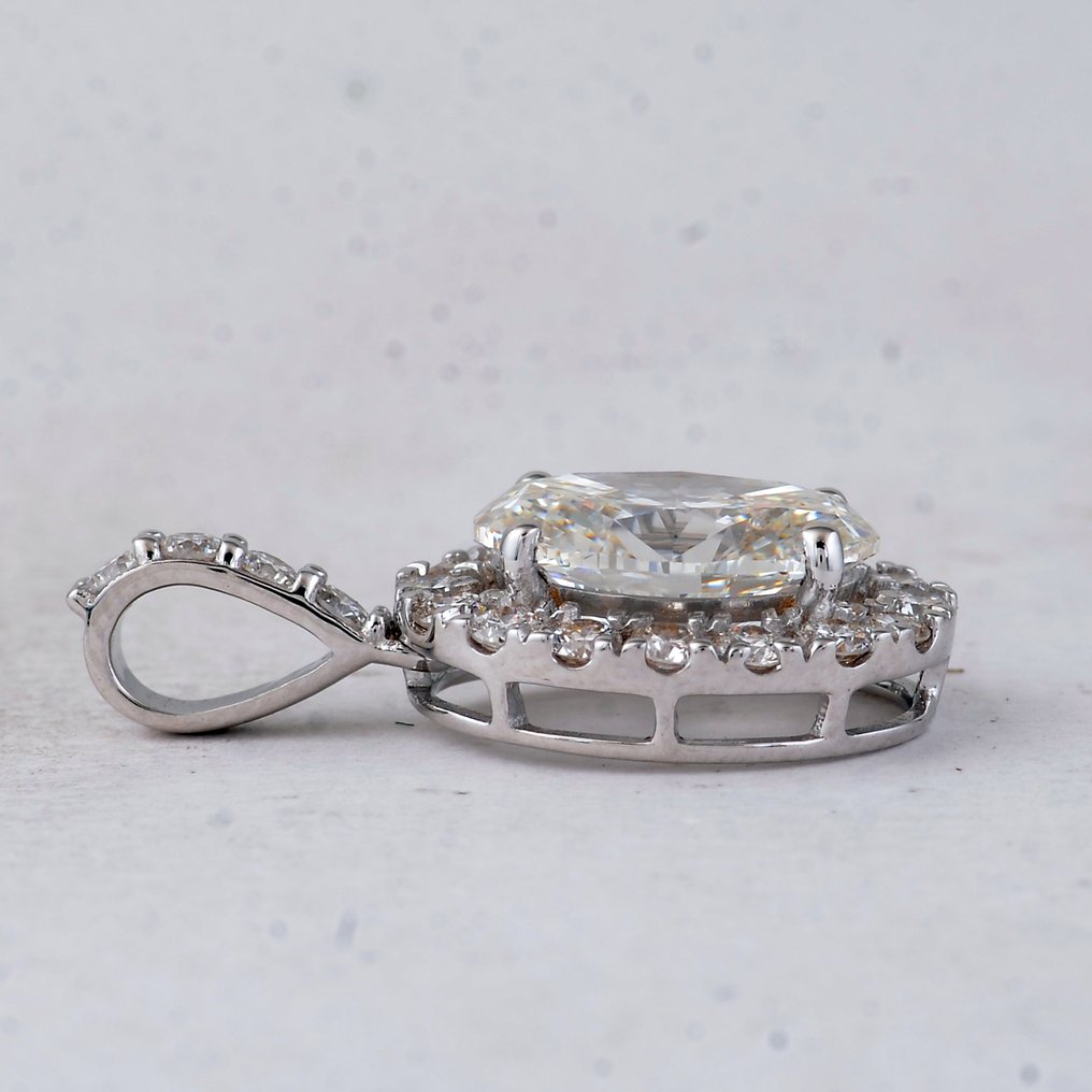 No Reserve Price - Pendant - 14 kt. White gold - 2.30ct. tw. Diamond (Lab-grown) - Diamond #2.1