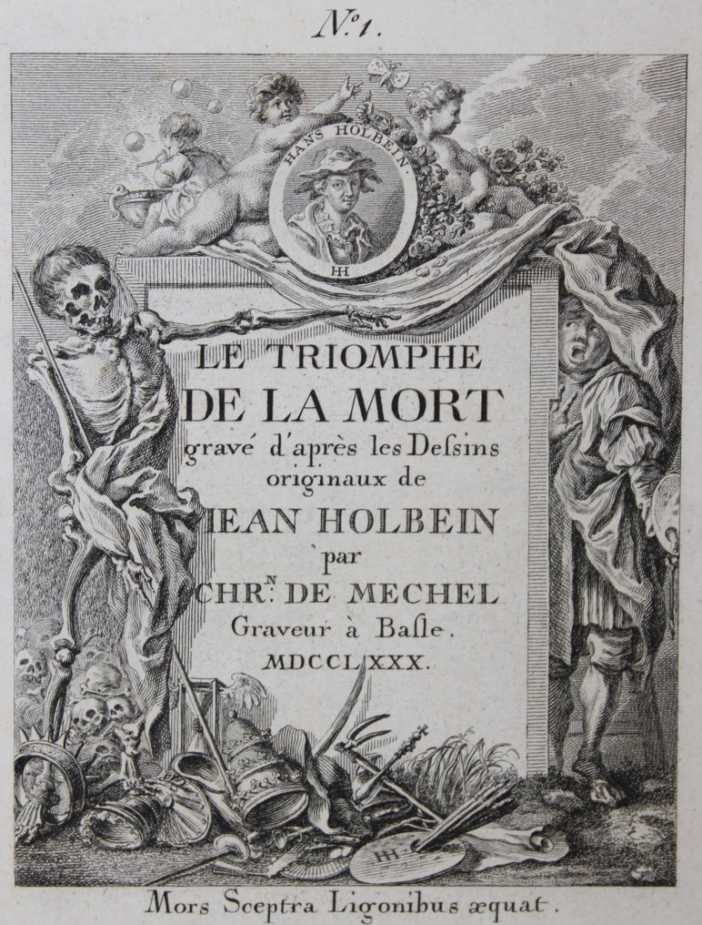 Chretien De Mechel - Oeuvres De Jean Holbein ou Recueil De Gravures D`Apres Plus Beaux Ouvrages De Ce Fameux Peintre - 1780 #1.0