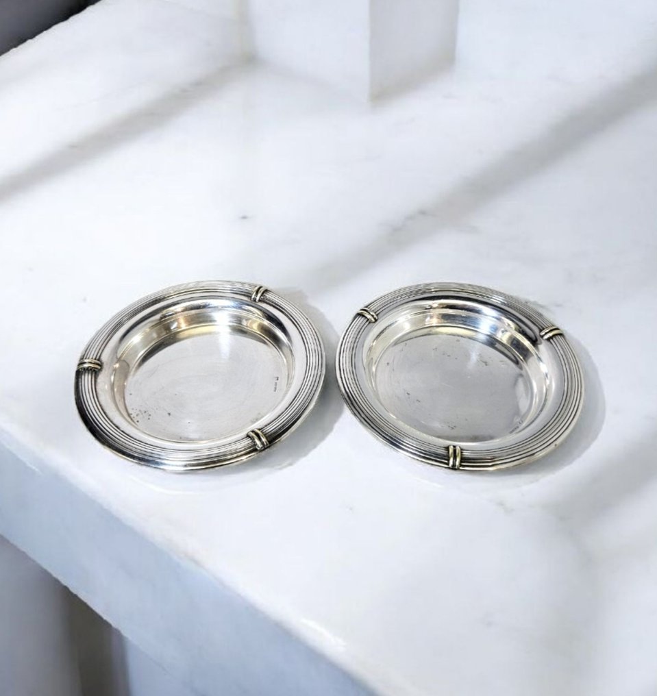 托盤 (2) - 银色金属 - ST. Hilaire Paris #1.0