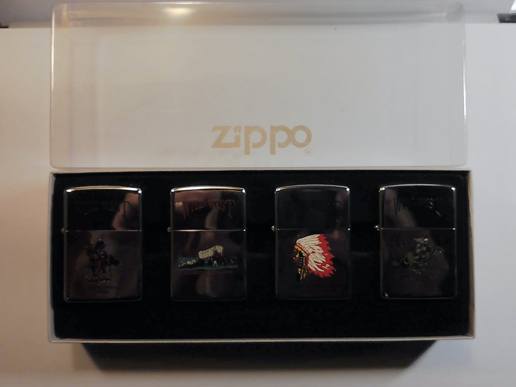 Zippo - Lighter - Steel -  (4) #1.0