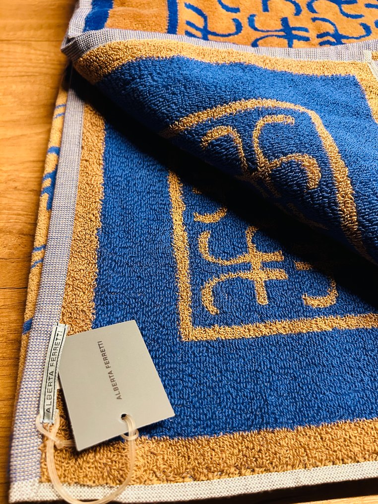 Alberta Ferretti - Beach towel - 162 cm - 100 cm - Double face - Alta Moda #4.3