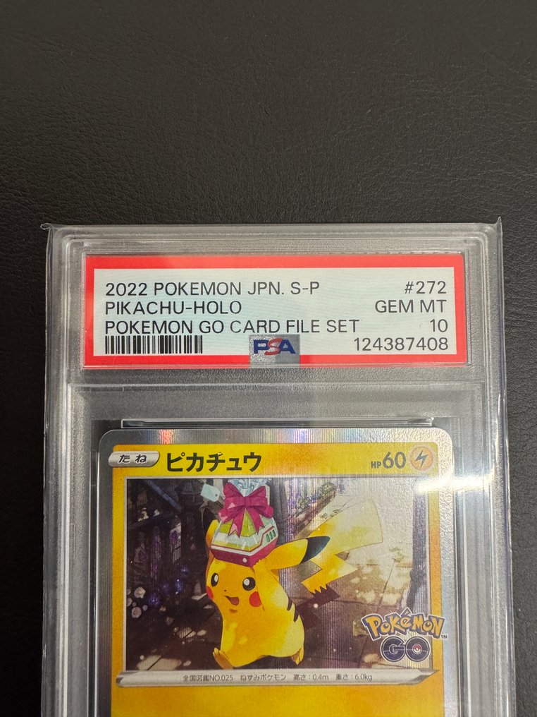 Pokémon - 1 Graded card - Pikachu 272/S-P Προωθητική κάρτα, Foil - PSA 10 #1.0
