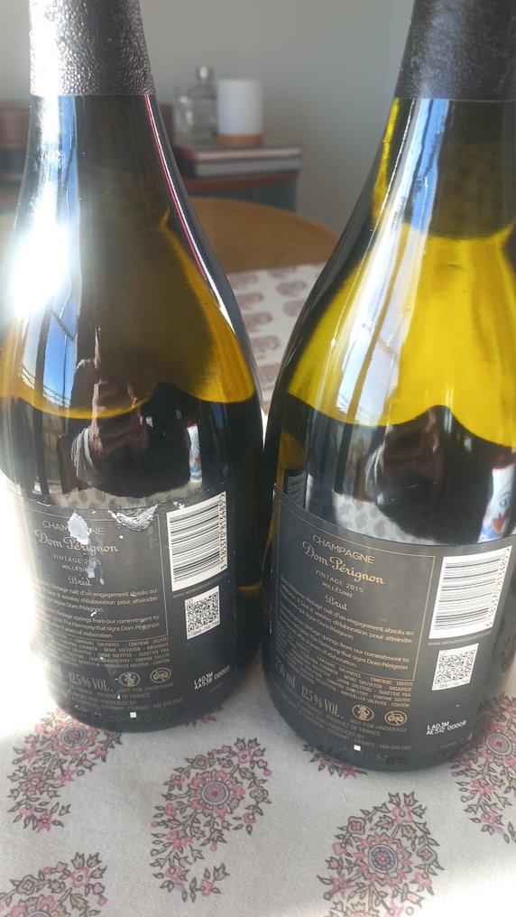 2015 Dom Pérignon, Luminous Black Label - Șampanie Brut - 2 Sticle (0.75L) #2.1