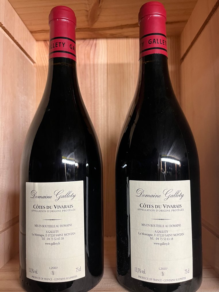 2016 Domaine Gallety, La Ligure - Cotes du Rhone - 2 Bottles (0.75L) #2.1