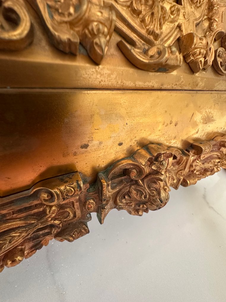 座鐘 -   - 铜鎏金 - 1850-1900 #2.1