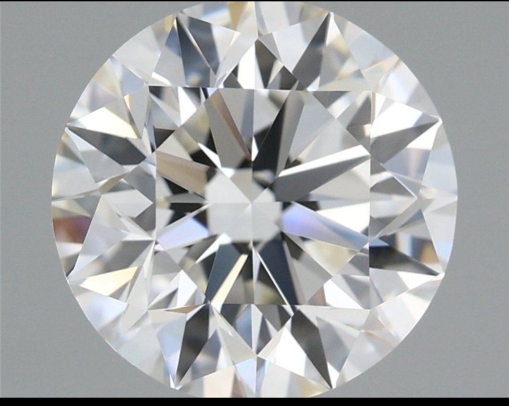 1 pcs 钻石 (天然) - 2.00 ct - 圆形 - I - VVS1 极轻微内含一级 - 美国宝石研究院(GIA) #1.0