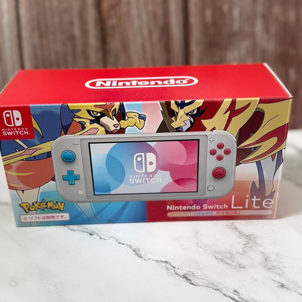 Nintendo - Switch Lite – Zacian & Zamazenta Edition – Japan Exclusive – Brand New - Video game console - In original box #1.0