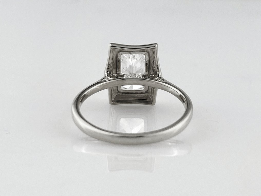 Gyűrű - 14 kt. Fehér arany -  2.02ct. tw. Gyémánt (Laboratóriumban előállított) #3.2