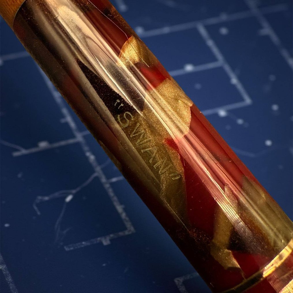 Swan, Mabie Todd & Co Ltd - Swan LeverlessL205/62 - Zonder Minimumprijs - Vulpen #4.3