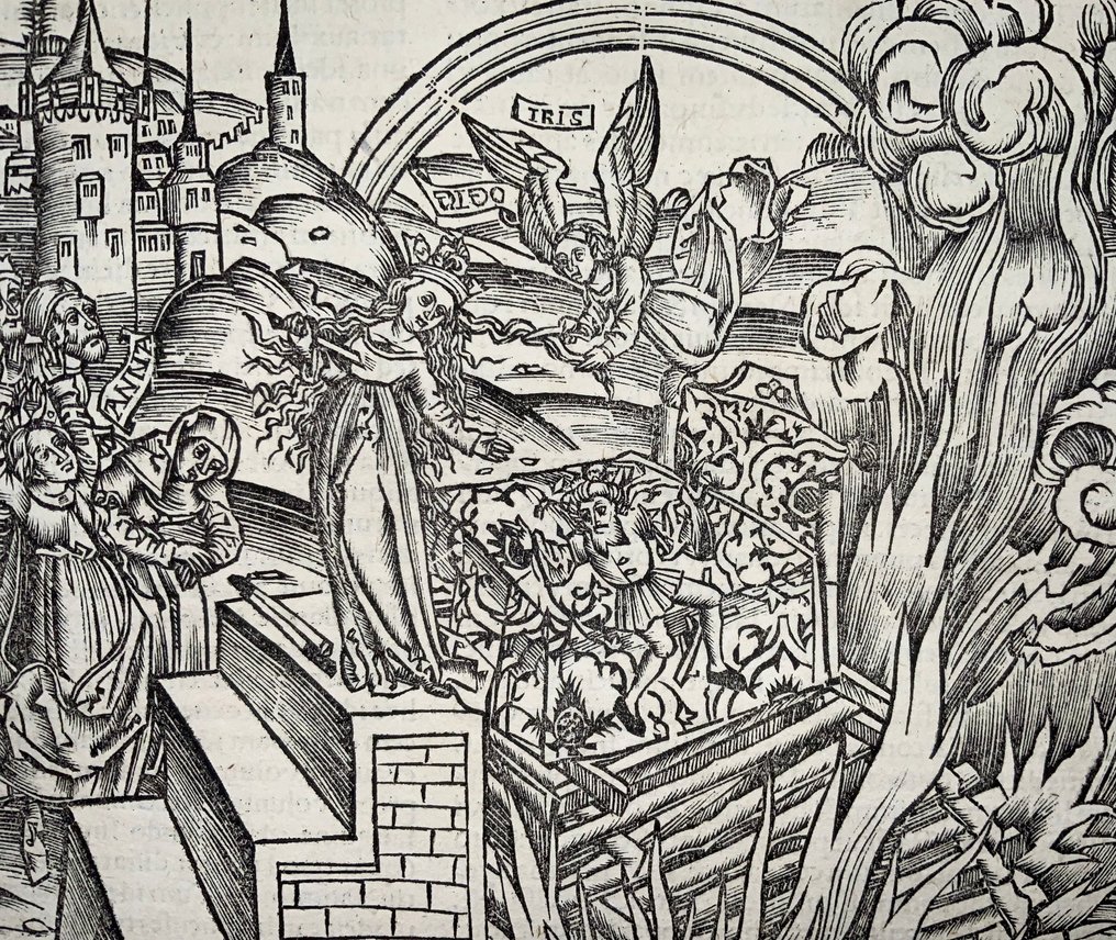 Master of Gruninger Workshop, Virgil - Aeneid - Death of Dido - 1517 #3.2