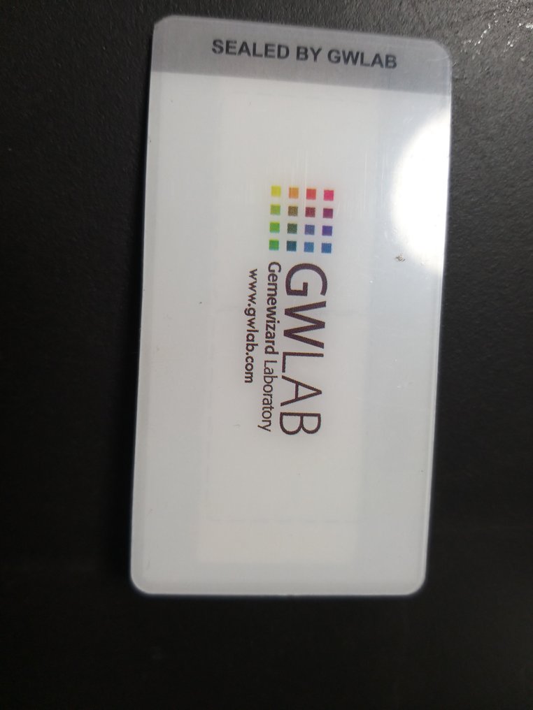 Ingen reservasjonspris - 33 pcs Diamant (Fargebehandlet) - 1.01 ct - Firkant Blå, Grønn - VS2, I1 - Gemewizard Gemologisk laboratorium (GWLab) #2.1