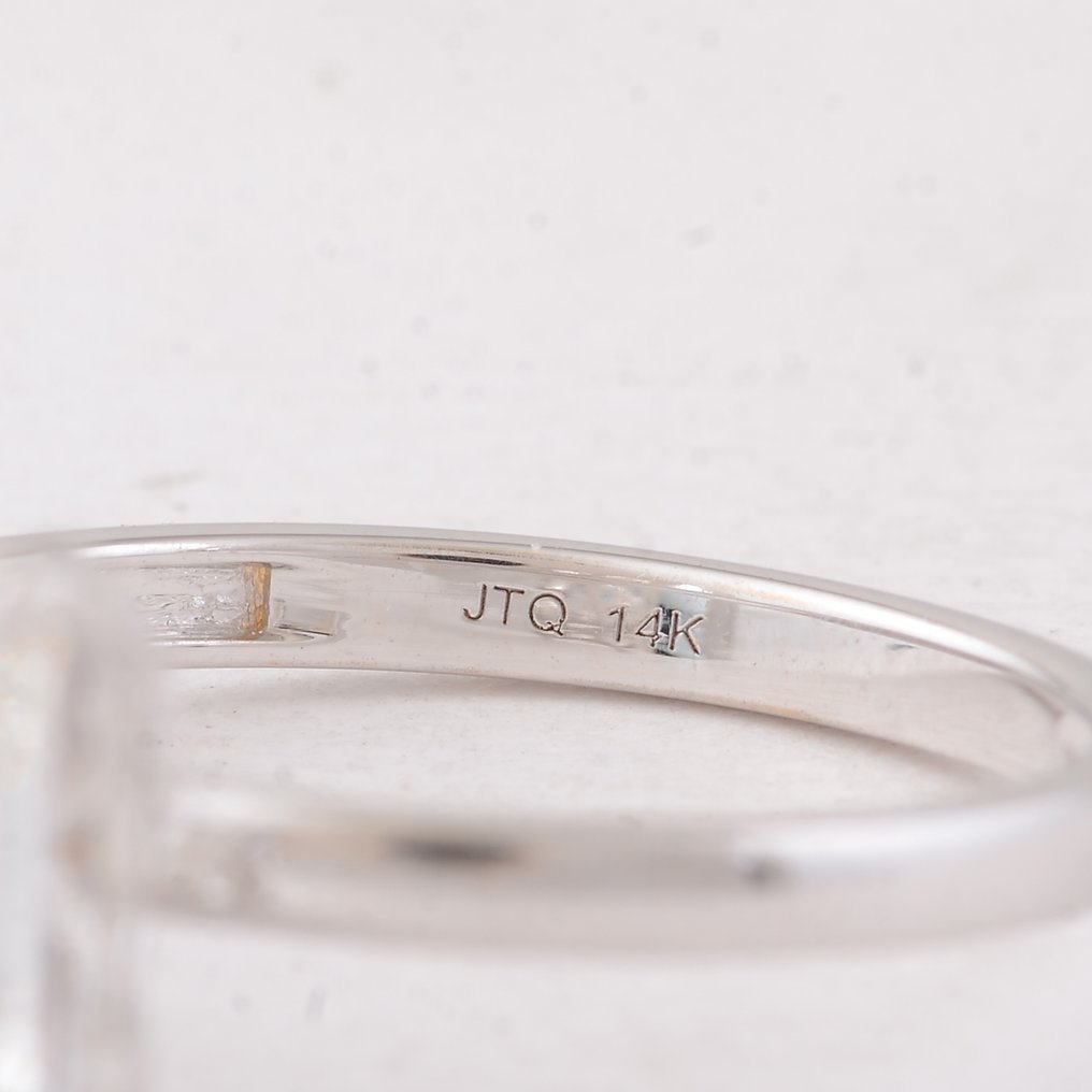 Nincs minimálár - Gyűrű - 14 kt. Fehér arany - 3.08ct. tw. Gyémánt (Laboratóriumban előállított) - Gyémánt #4.3