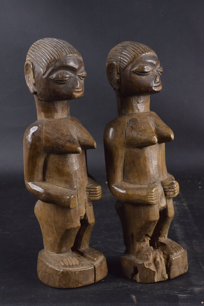 Pár szobor - Tabwa - Gabon #1.0