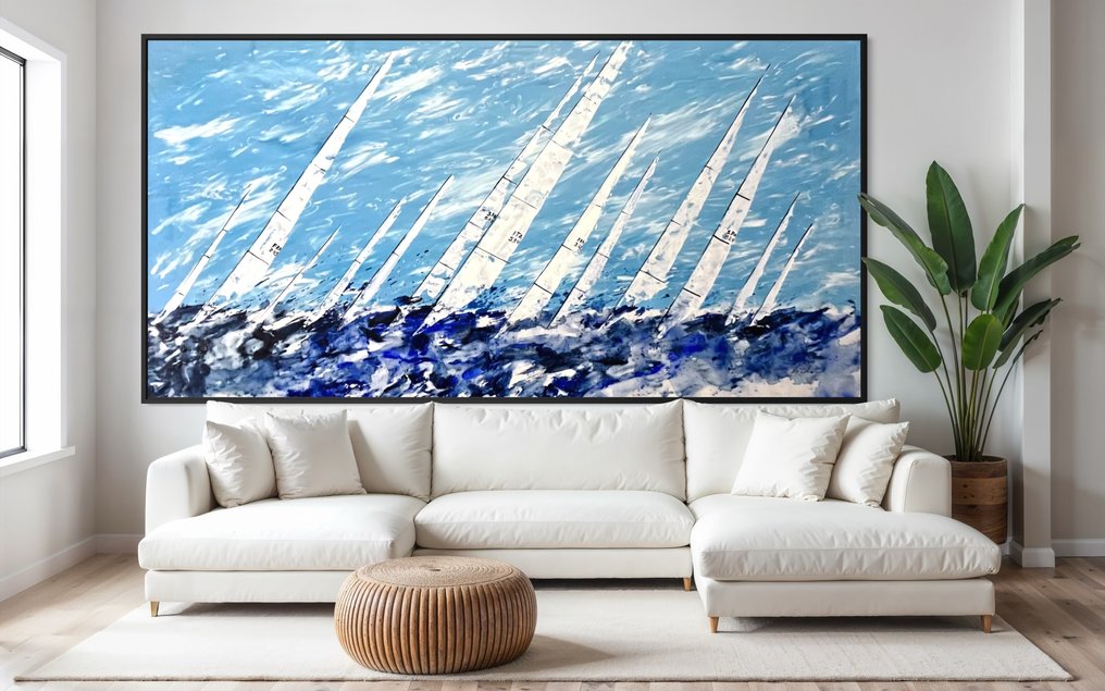 VOLHA - Regatta -XXL-Hand painted #4.3