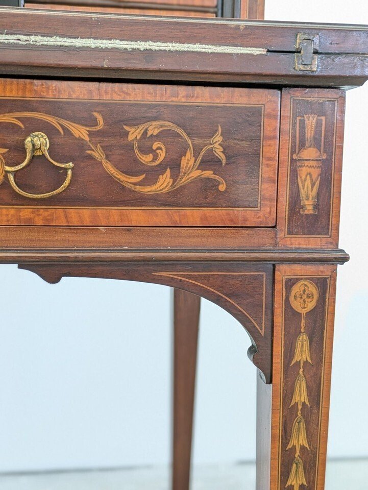 Writing table - Wood, Brass #2.1