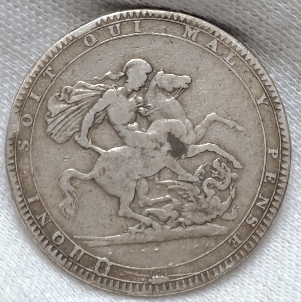 英国. 乔治三世. Crown 1818  (没有保留价) #1.0