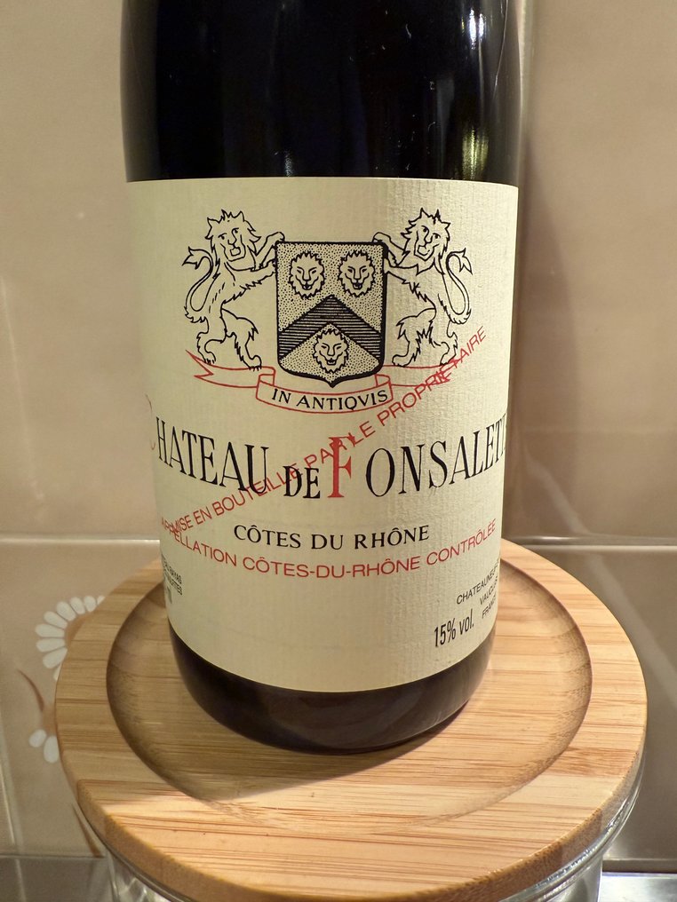 2012 E. Reynaud, Château de Fonsalette - Cotes du Rhone - 1 Φιάλη (0,75L) #1.0