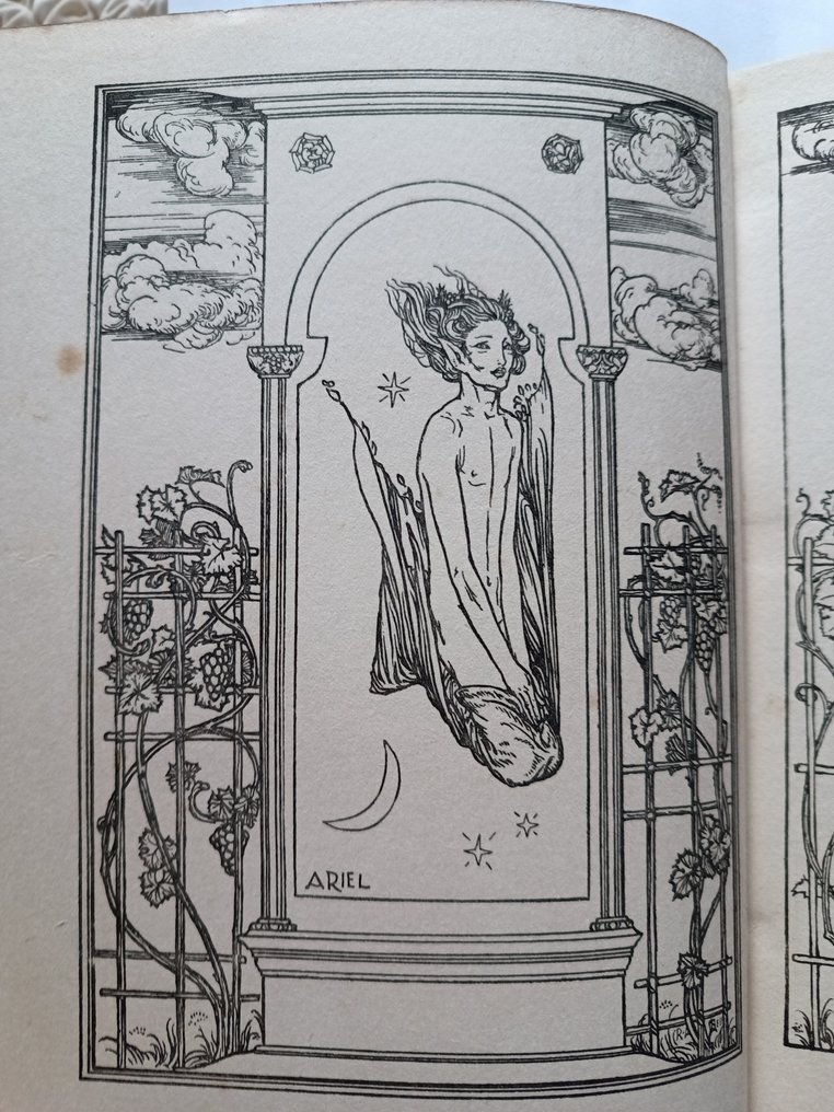 William Shakespeare / Robert Anning Bell - The Tempest - 1901 #4.3