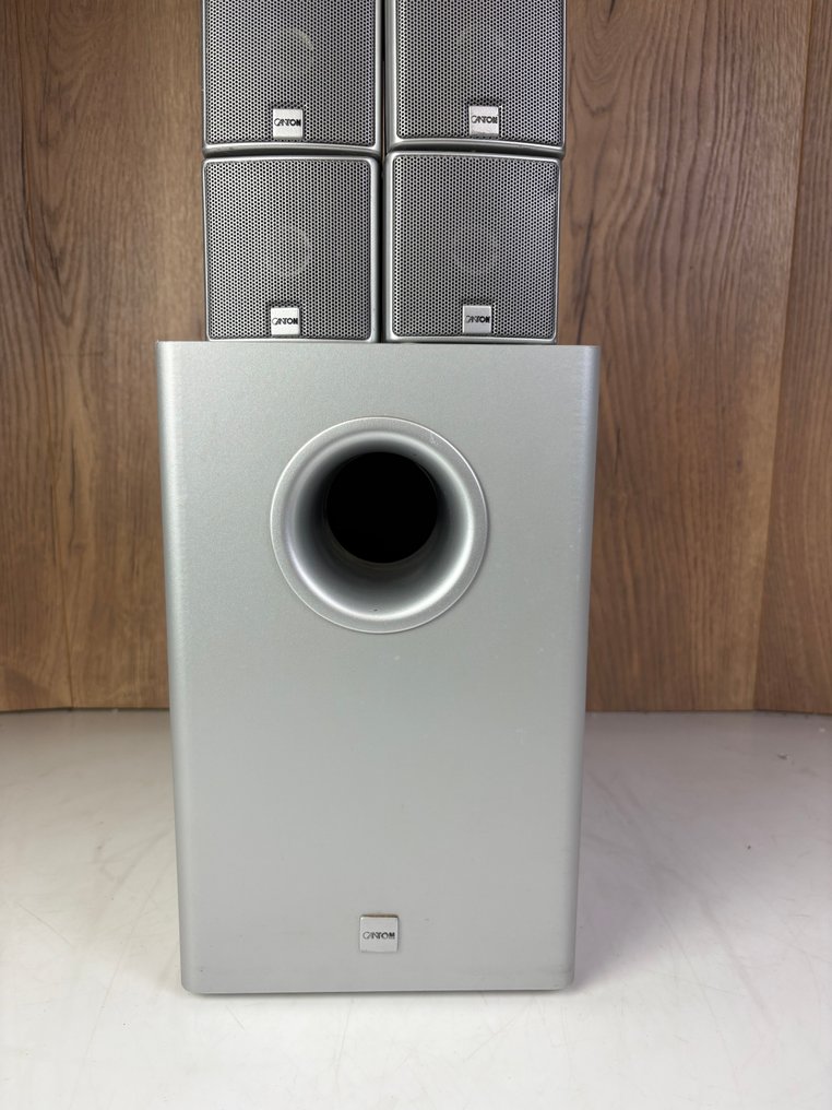 Canton - Subwoofer AS-5, satelity CX - subwoofer 5.1 Zestaw głośników #1.0