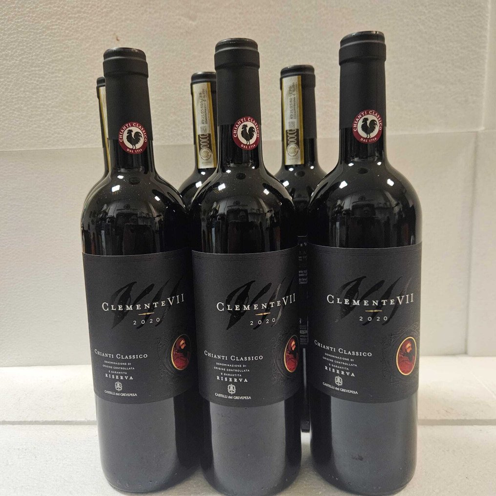 2020 Castelli del Grevepesa, Clemente VII - Chianti Classico Riserva - 6 Bouteilles (0,75 L) #3.2