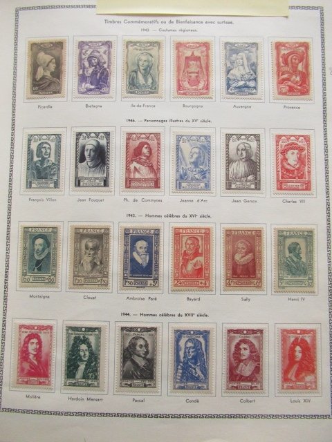 Frankrijk  - Geavanceerde verzameling postzegels #1.0