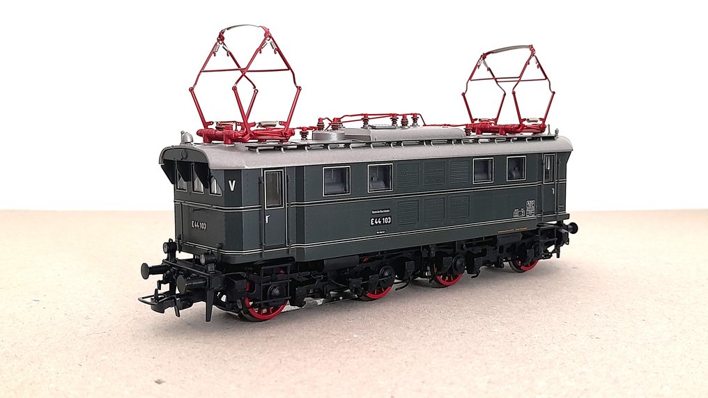 Liliput H0轨 - L 132545 - 煤水机车 (1) - 电力机车 E 44 103 DRG - 德意志联邦铁路公司 - DRG #1.0