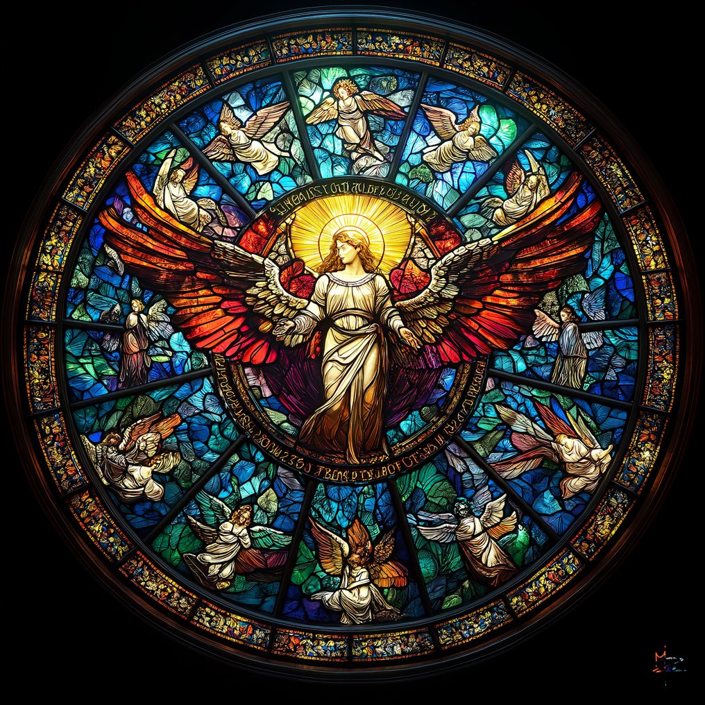 PLM-Art - Angel Vitraux Style XL #1.0